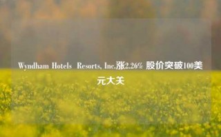 Wyndham Hotels  Resorts, Inc.涨2.26% 股价突破100美元大关