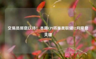 交易员屏息以待！本周CPI将是美联储12月降息关键