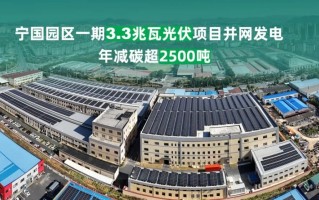 保隆科技宁国园区一期3.3兆瓦光伏项目成功并网，年减碳2500余吨