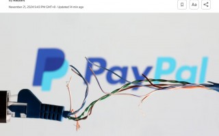 PayPal 服务一度中断近两小时，数千名用户受影响